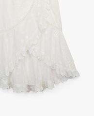 THE KOOPLES - Chân váy midi phối bèo nữ tính