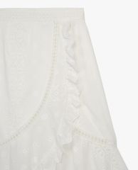 THE KOOPLES - Chân váy midi phối bèo nữ tính