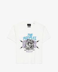 THE KOOPLES - Áo thun nữ cổ tròn ngắn tay phom suông Tiger