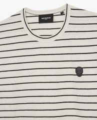 THE KOOPLES - Áo thun nam cổ tròn ngắn tay kẻ sọc ngang thời trang