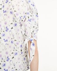 THE KOOPLES - Áo sơ mi nữ ngắn tay Bow Detail