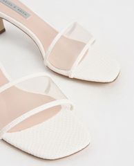 CHARLES & KEITH - Giày cao gót quai ngang Clear Strap