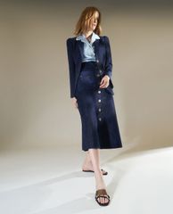 CHARLES & KEITH - Dép nữ quai ngang Buckle Slide