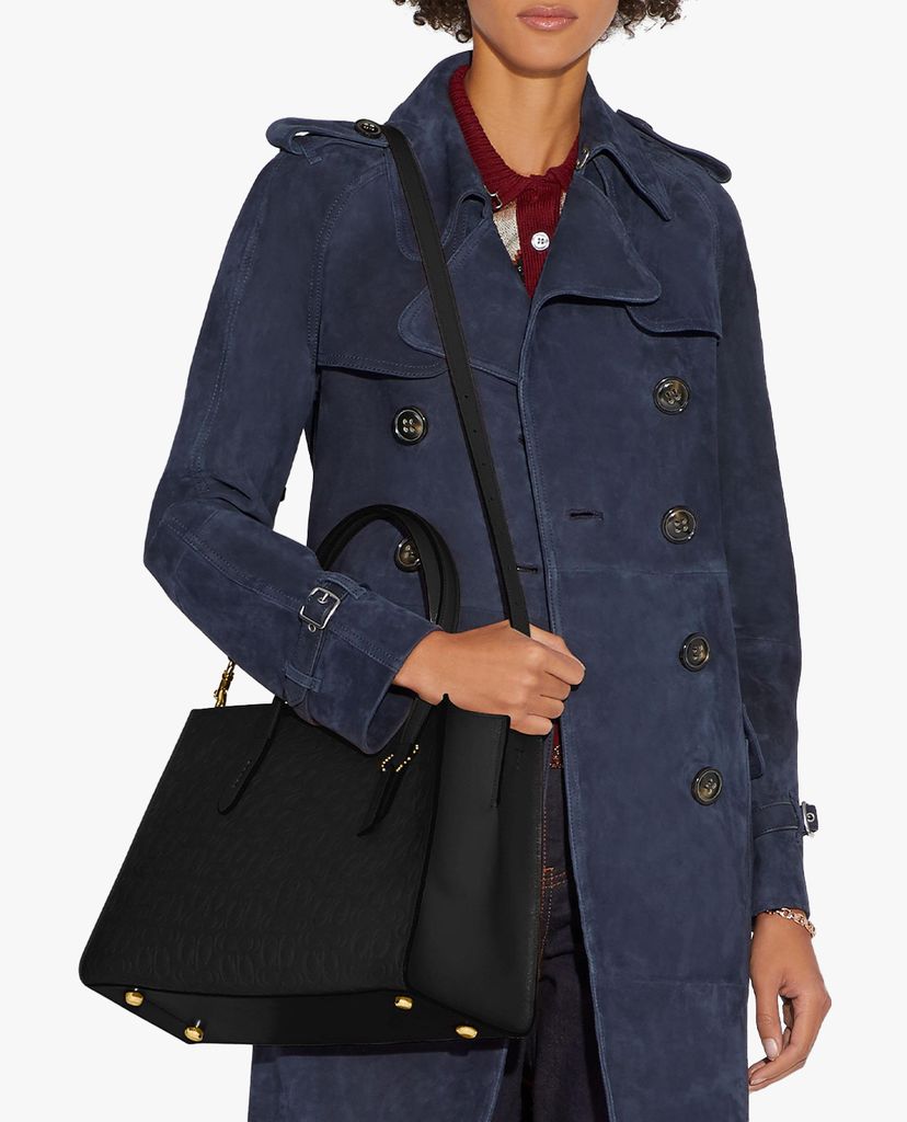 COACH - Túi đeo vai nữ chữ nhật Charlie Carryall