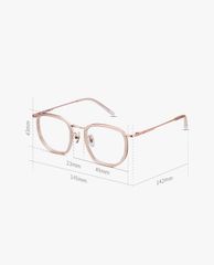 MUJOSH - Gọng kính đa giác cá tính Polygon