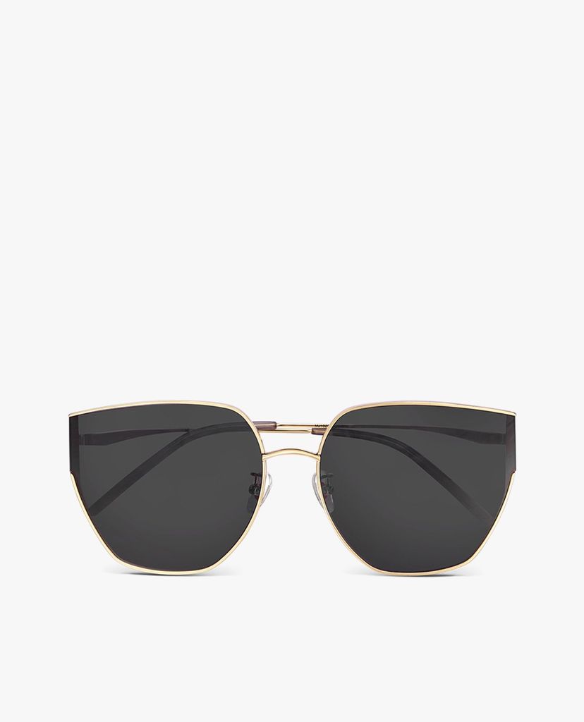 MUJOSH - Kính mát nữ gọng đa giác cá tính Cat Eye