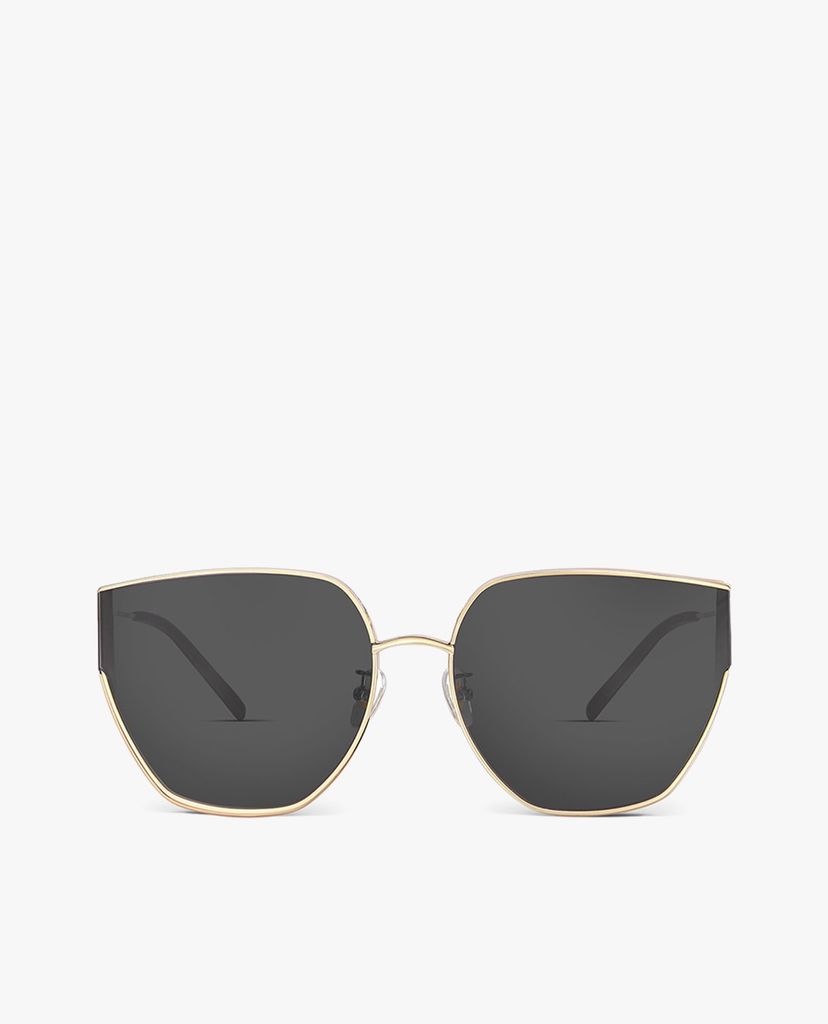 MUJOSH - Kính mát nữ gọng đa giác cá tính Cat Eye
