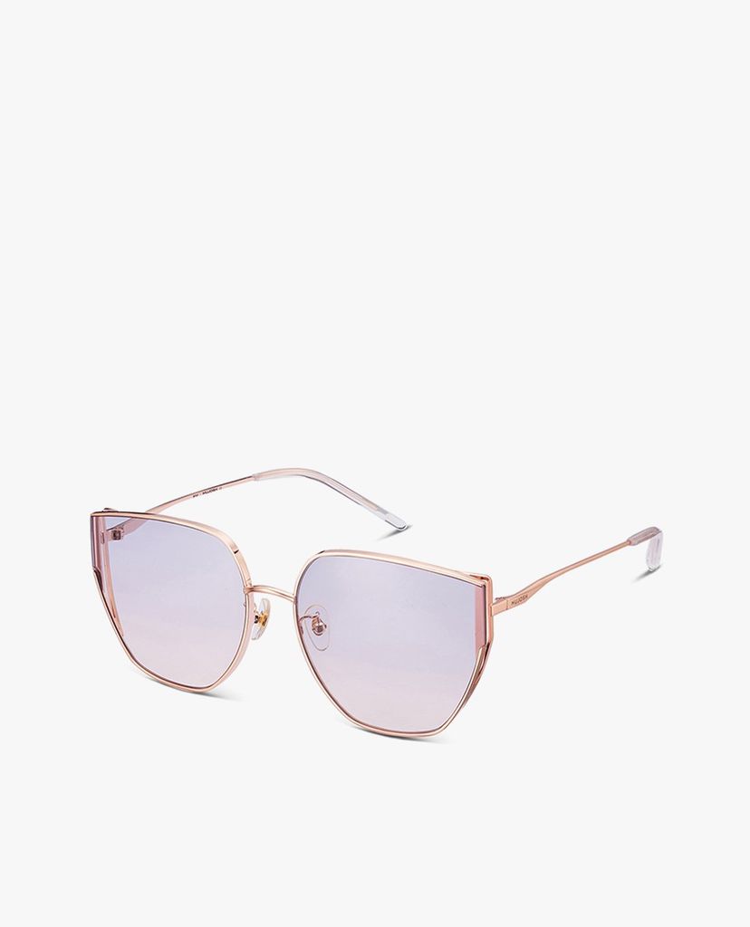 MUJOSH - Kính mát nữ gọng đa giác cá tính Cat Eye