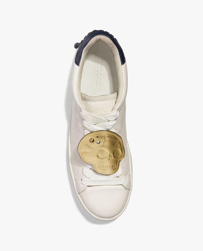 COACH - Miếng dán giày hình đầu lâu Skull