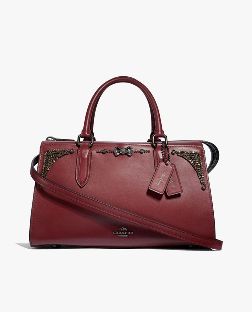 COACH - Túi xách tay nữ Crystal Embellished Selena