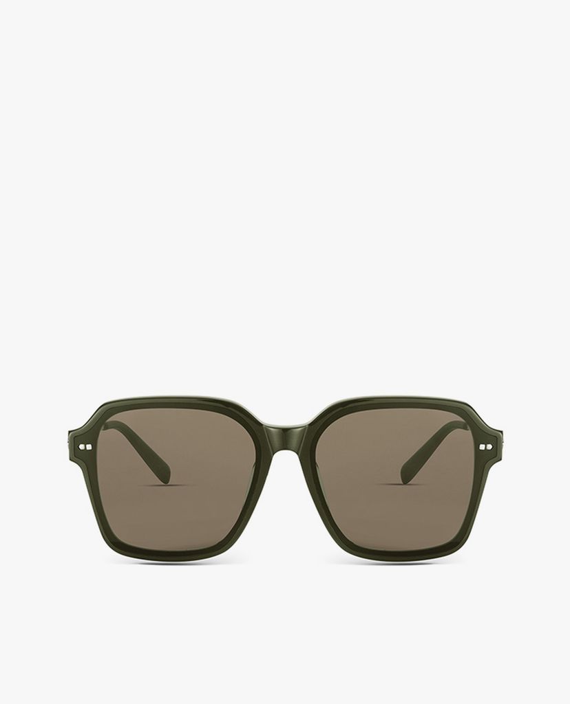 MUJOSH - Kính mát gọng vuông phom unisex bảng dày cá tính