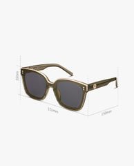 MUJOSH - Kính mát gọng vuông unisex bản vừa cá tính