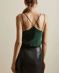 TED BAKER - Áo kiểu nữ hai dây cổ V Emelee