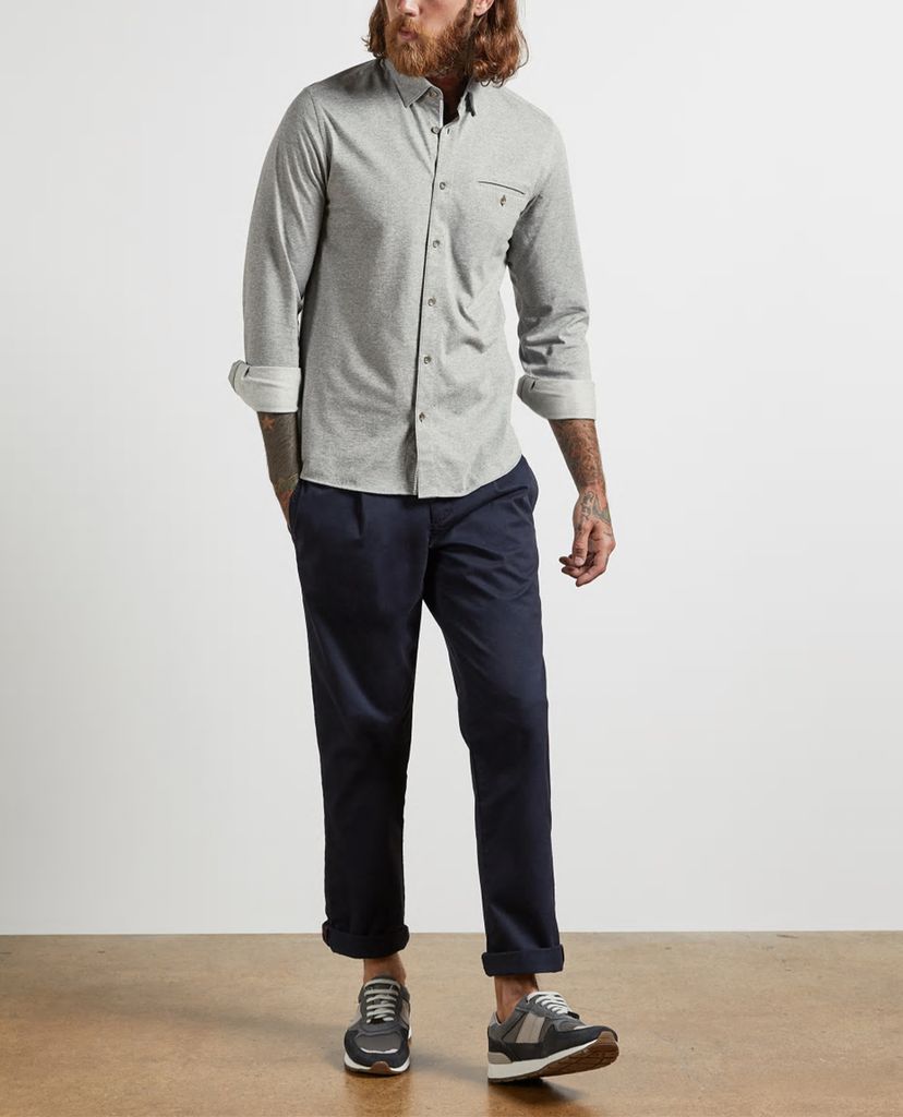 TED BAKER - Áo sơ mi nam tay dài Jerzest