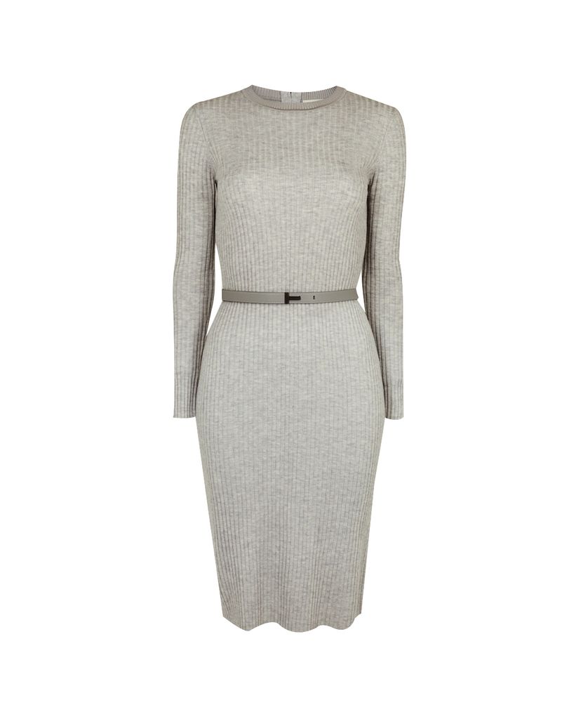TED BAKER - Đầm midi phom ôm body tay dài Gjessi