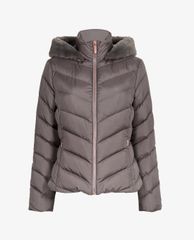 TED BAKER - Áo khoác phao nữ phối mũ Laiya