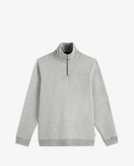 TED BAKER - Áo len nam tay dài cổ trụ phối khóa zip Ayfive