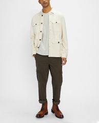 TED BAKER - Áo thun nam cổ tròn tay ngắn Madras