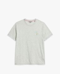 TED BAKER - Áo thun nam cổ tròn tay ngắn Madras