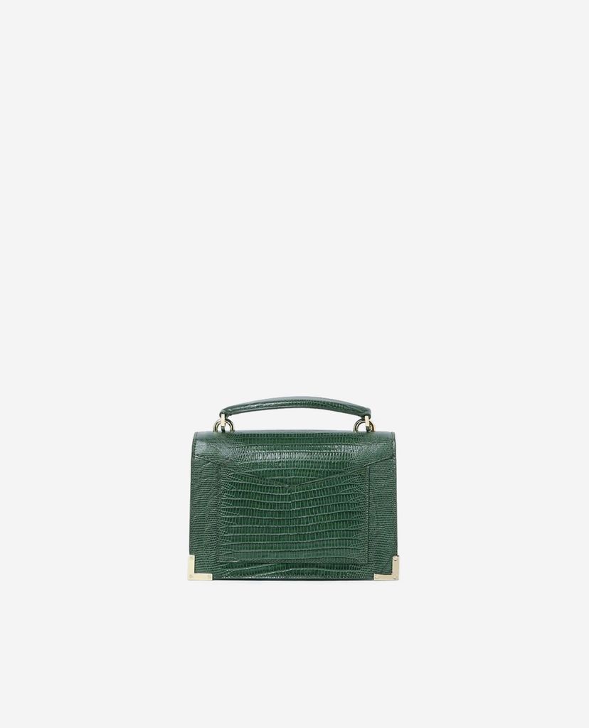 THE KOOPLES - Túi đeo vai nữ hình hộp chữ nhật Small Lezard