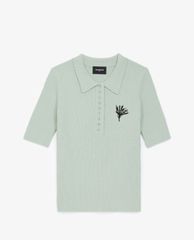 THE KOOPLES - Áo thun polo nữ cổ bẻ Embroidery