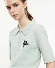 THE KOOPLES - Áo thun polo nữ cổ bẻ Embroidery