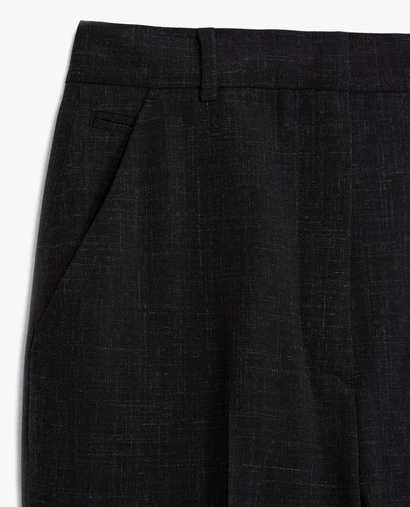 THE KOOPLES - Quần tây nữ lưng cao Creases