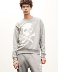 THE KOOPLES - Áo sweatshirt nam cổ tròn tay dài nam tính