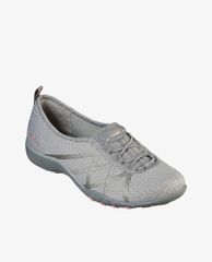 SKECHERS - Giày slip on nữ phối dây thắt Breathe Easy A Look