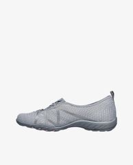 SKECHERS - Giày slip on nữ phối dây thắt Breathe Easy A Look