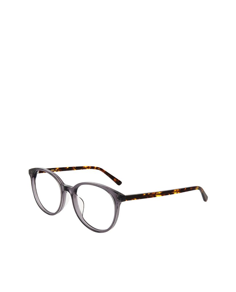 aojo - Gọng kính bo tròn cao cấp Black Glasses