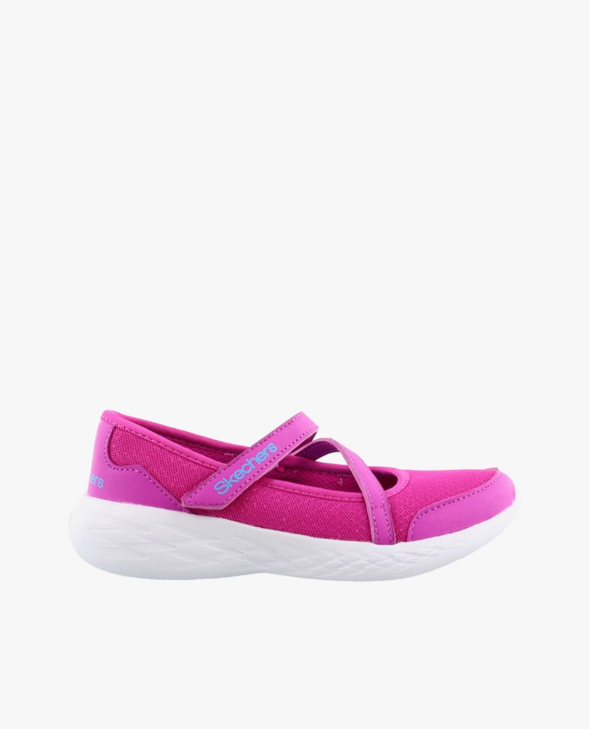 SKECHERS - Giày slip on trẻ em GoRun 600 Jazzy Strides