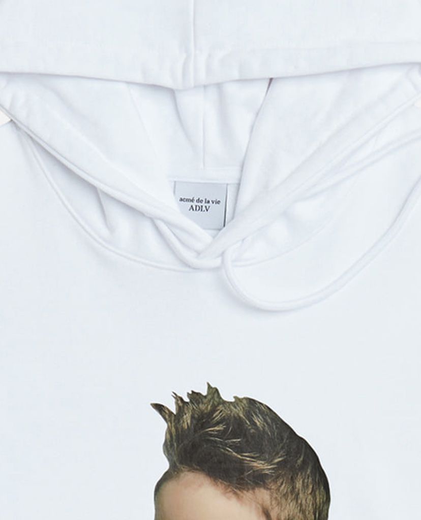 ADLV - Áo hoodie tay dài mũ trùm Baby Face