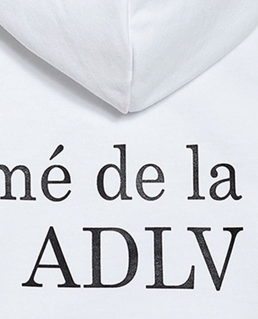 ADLV - Áo hoodie tay dài mũ trùm Baby Face