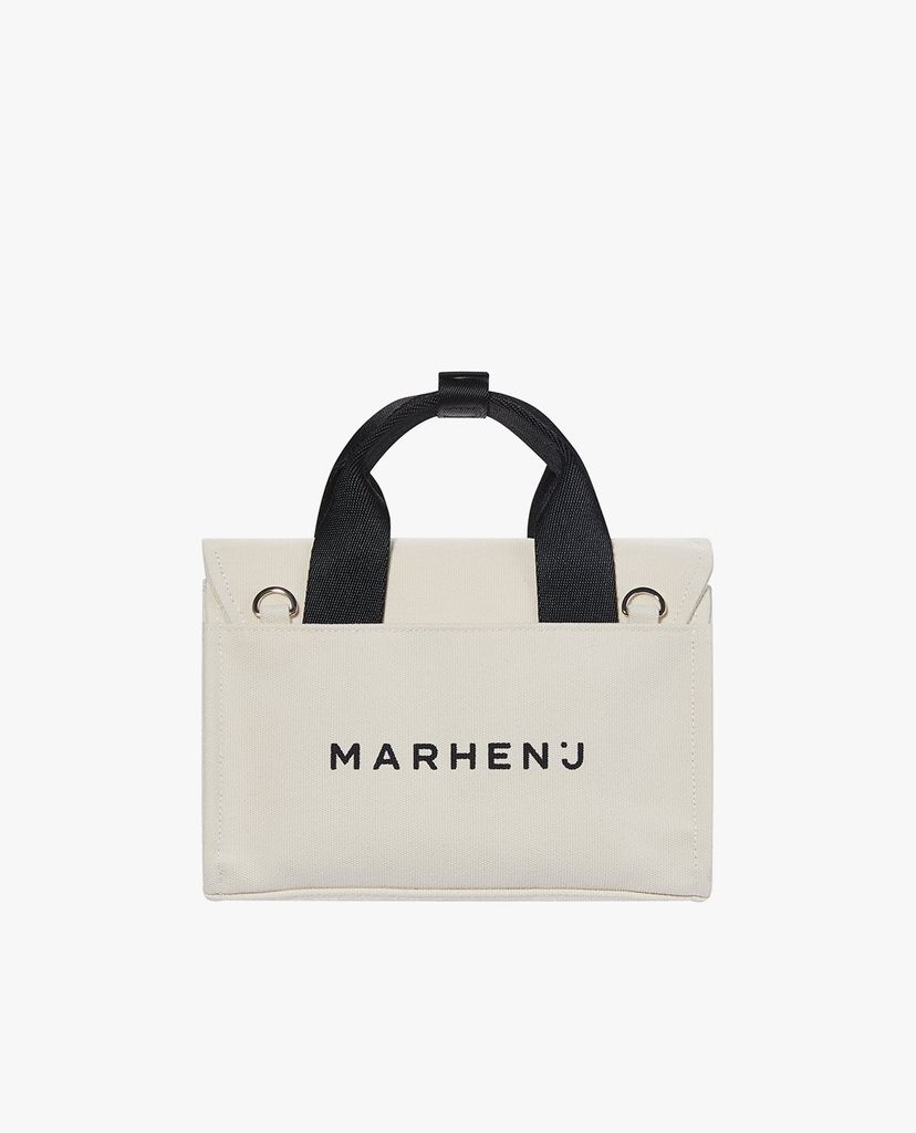 Marhen.J - Túi đeo vai nữ chữ nhật vải bố New Roy Nano