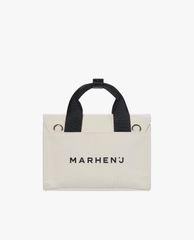 Marhen.J - Túi đeo vai nữ chữ nhật vải bố New Roy Nano