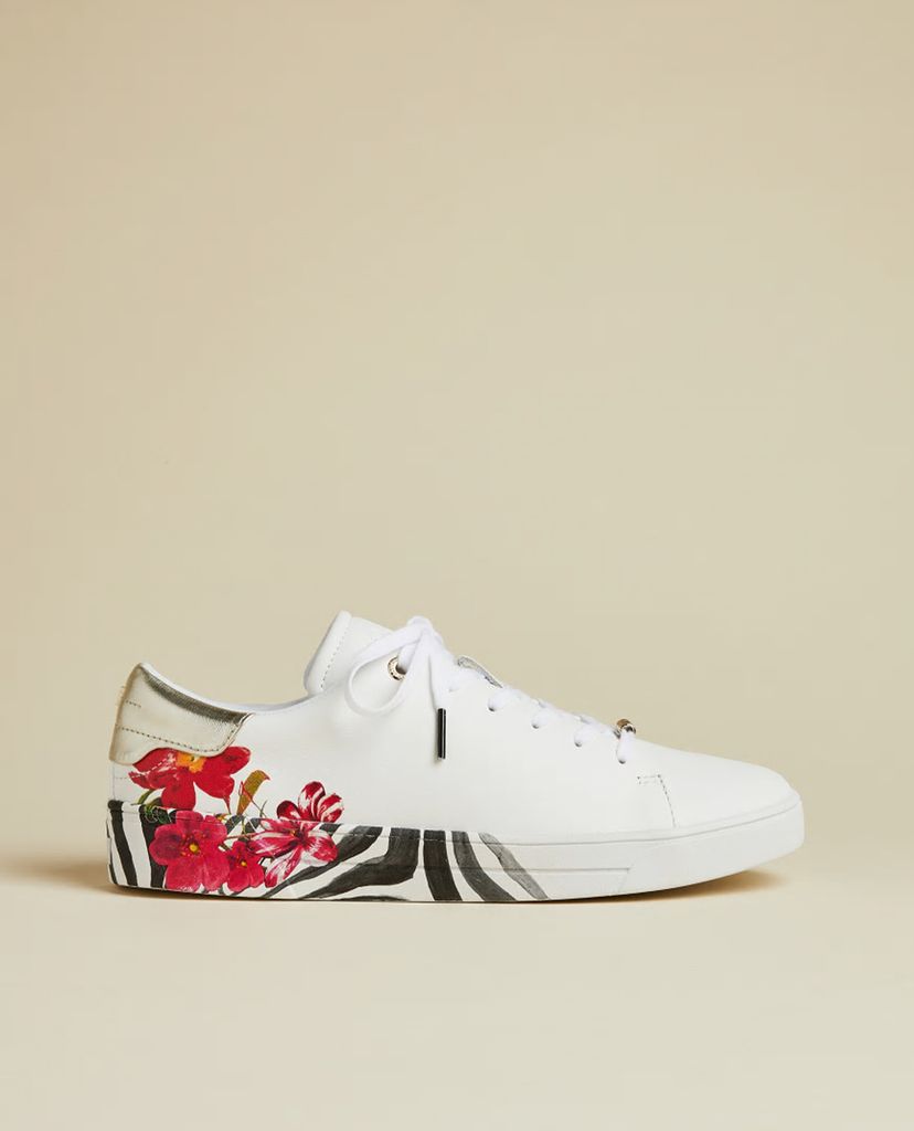 TED BAKER - Giày sneaker nữ họa tiết hoa Lennes