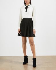 TED BAKER - Đầm mini tay dài xếp li Zazu