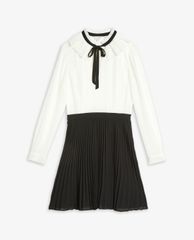 TED BAKER - Đầm mini tay dài xếp li Zazu