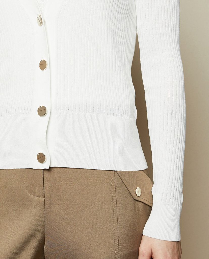 TED BAKER - Áo khoác cardigan nữ cổ V Raeyaa