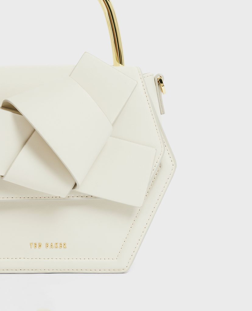 TED BAKER - Túi xách tay nữ hình đa giác Hexana