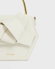 TED BAKER - Túi xách tay nữ hình đa giác Hexana