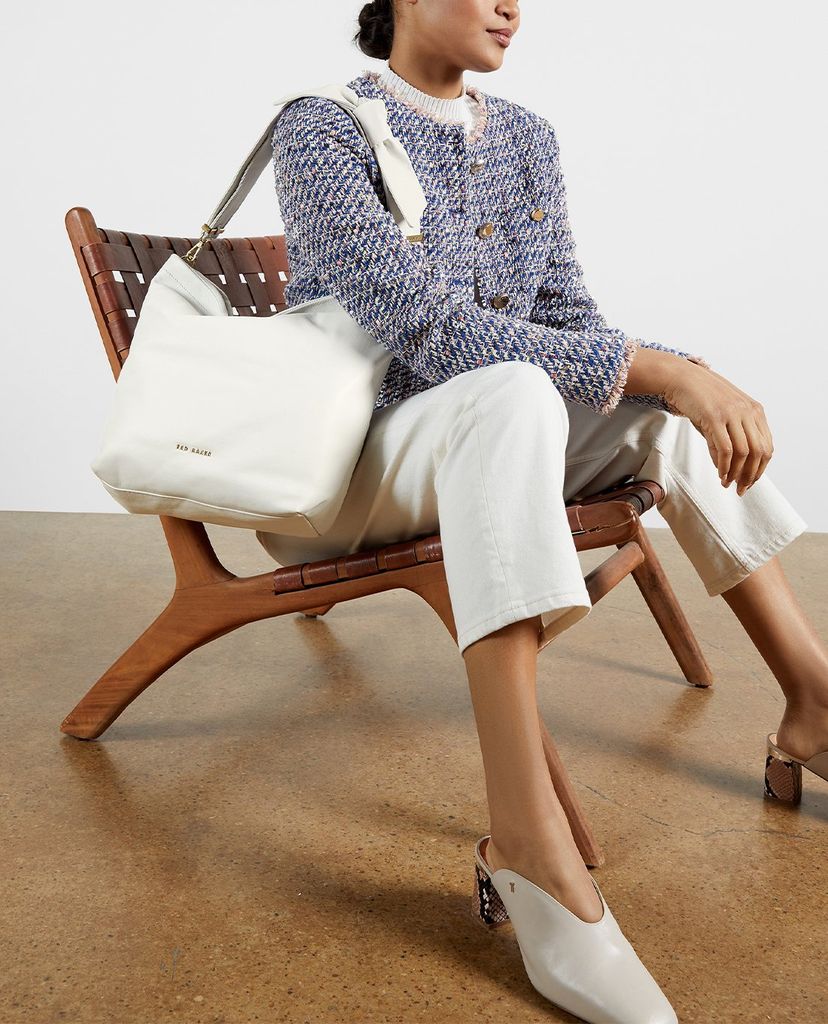 TED BAKER - Túi đeo vai nữ hình thang Softia