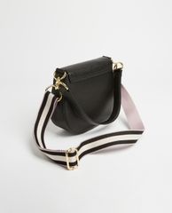 TED BAKER - Túi đeo vai tròn nắp gập Amali Leather Round Cross