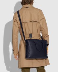 COACH - Cặp xách nam chữ nhật Gotham Signature Leather