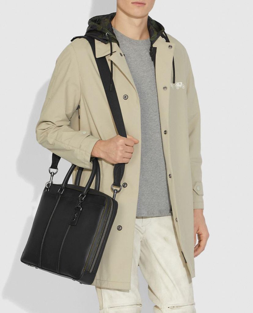 COACH - Cặp xách nam chữ nhật Metropolitan Slim