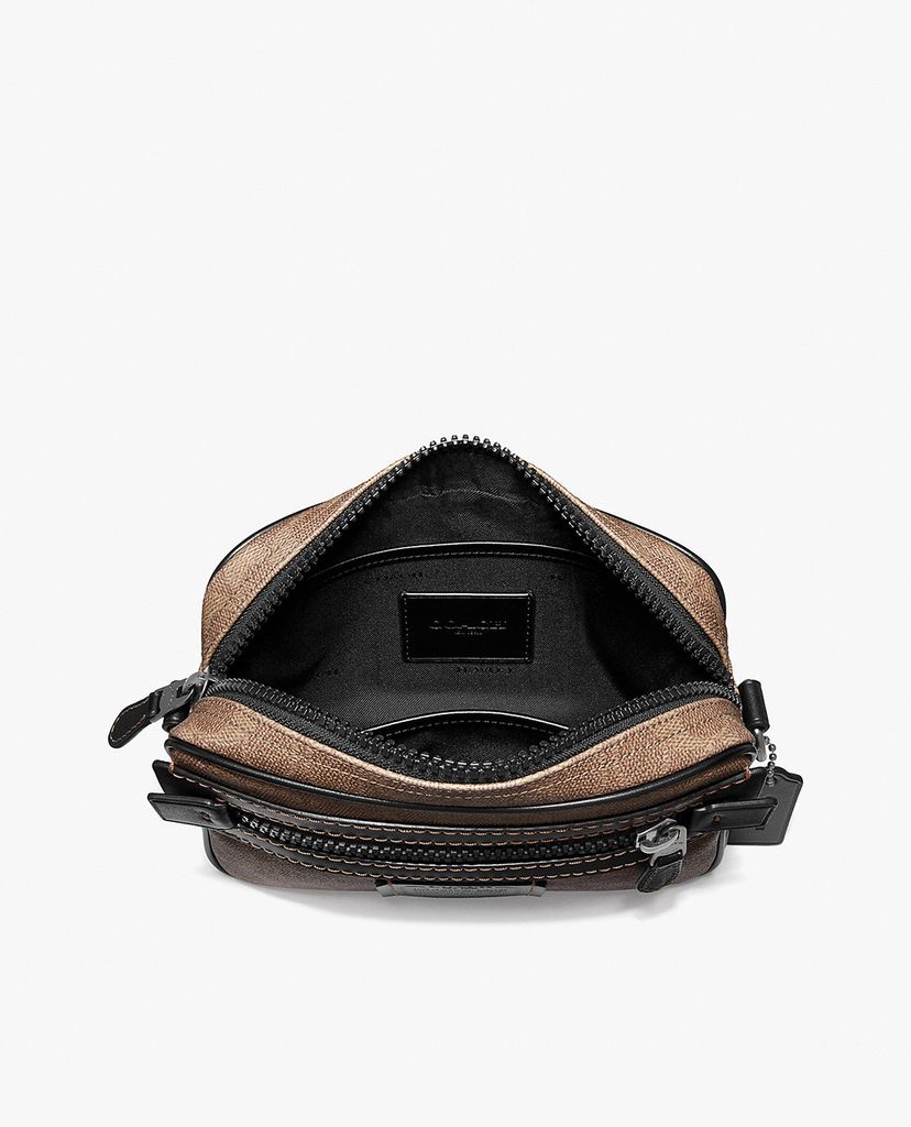 COACH - Túi đeo chéo nam Academy Signature Canvas