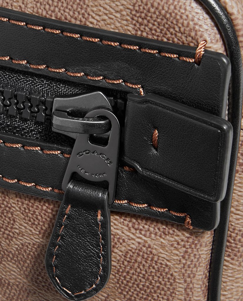 COACH - Túi đeo chéo nam Academy Signature Canvas