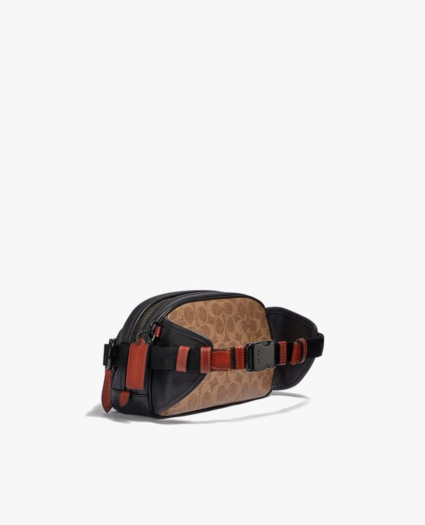 COACH - Túi bao tử nam Signature Canvas With Horse