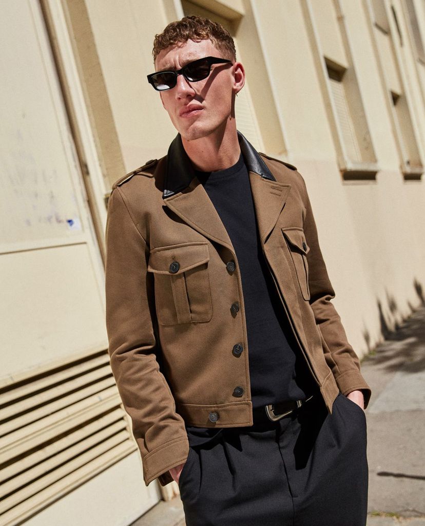 THE KOOPLES - Áo khoác kiểu nam Blouson Cotton